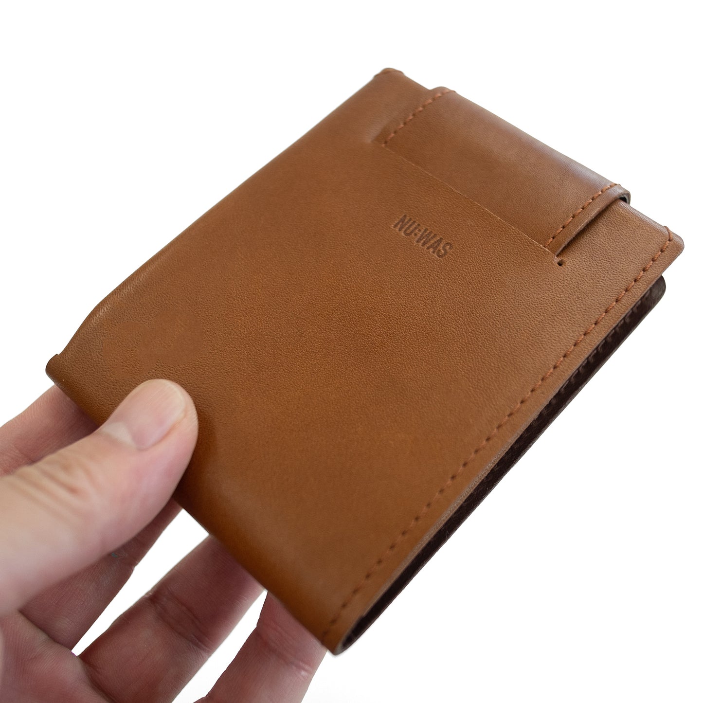 [NU:WAS / MC4 Tanned Leather] Bifold Wallet